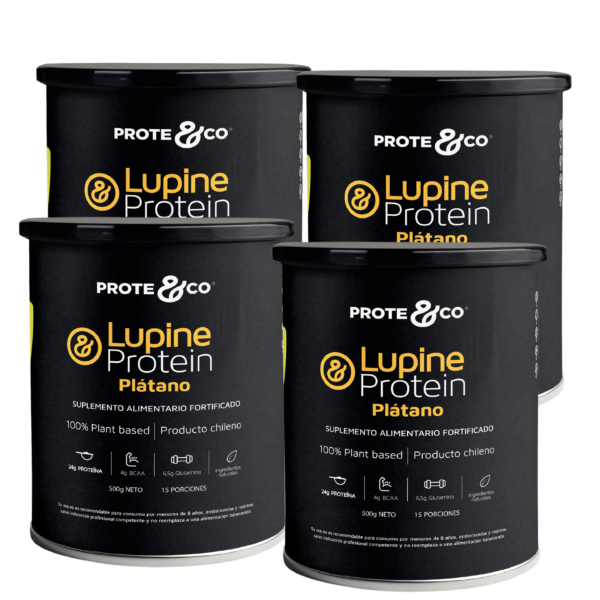 Powerbox 4 Lupine Protein Plátano