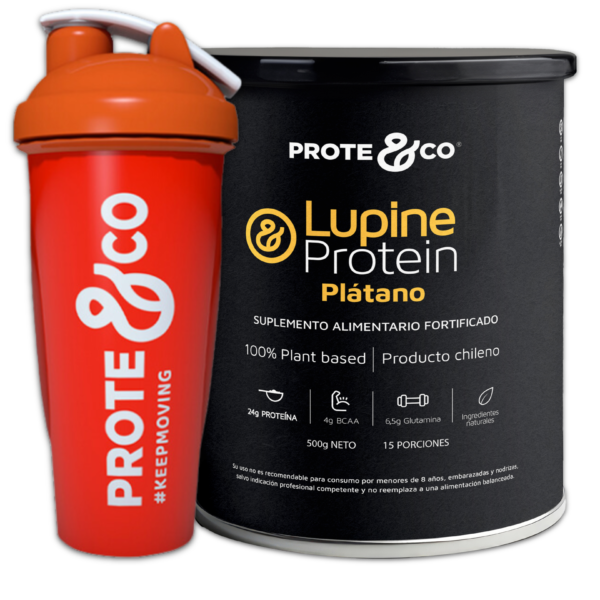 PACK Lupine Protein Plátano + Shaker